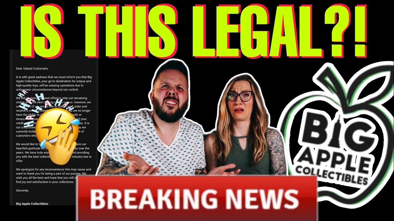 IS THIS LEGAL?! | BIG APPLE COLLECTIBLE HORRIBLE BUSINESS PRACTICES | FUNKO POP PREORDERS