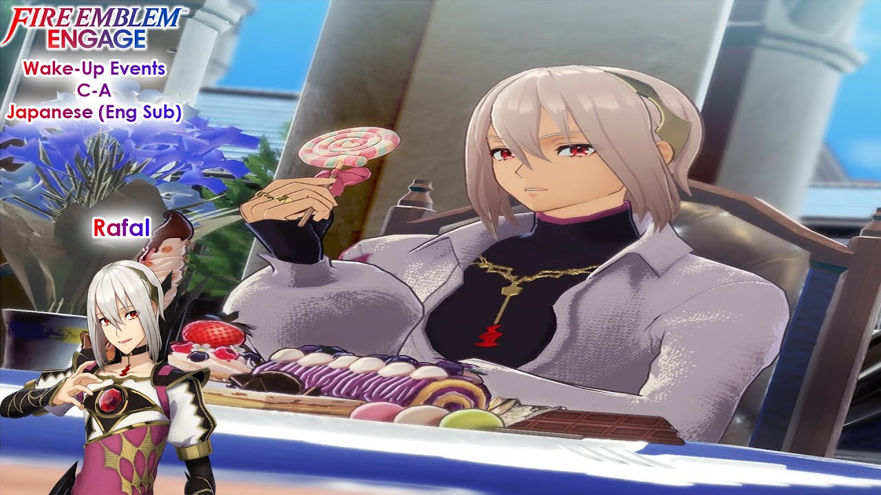Fire Emblem Engage- Rafal Wake Up Events Japanese (HD)