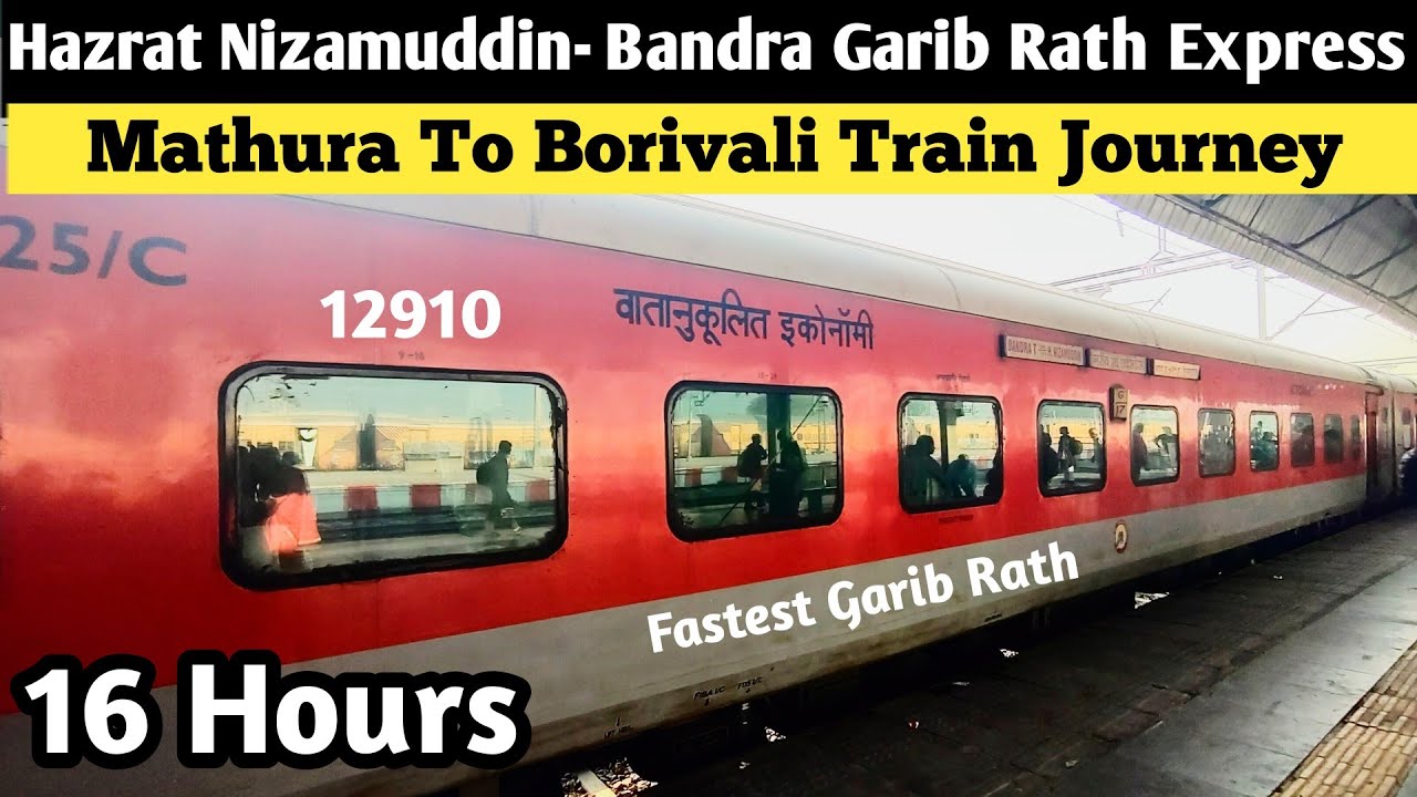Socha Nahi Tha Railway Staff Aisa Karega | 12910 H. Nizamuddin Bandra Garib Rath Express 