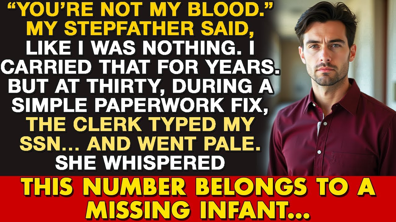 My Stepfather Said I Wasn’t His Blood — Turns Out I Was a Missing Child for Almost Thirty Years