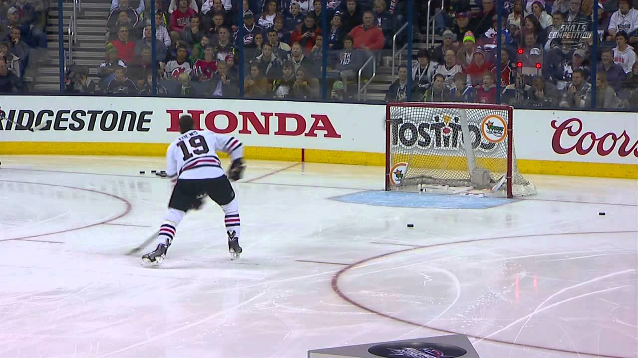 Team Foligno defeated Team Toews at skills competition