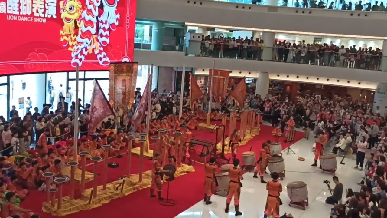 新城市廣場新春舞龍醒獅鑼鼓表演 20260221-2