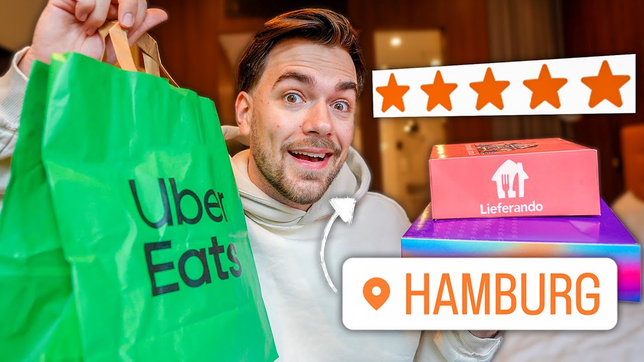 Ich bestelle bei den BESTEN Restaurants in Hamburg 🤤
