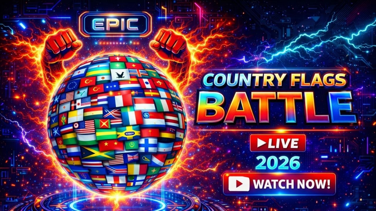 🏳️ World Flags Quiz Game | 100+ Countries Challenge
