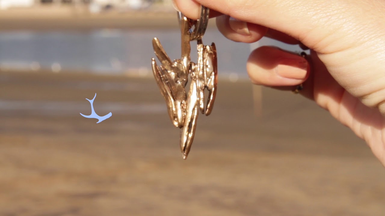 Shattered key chain