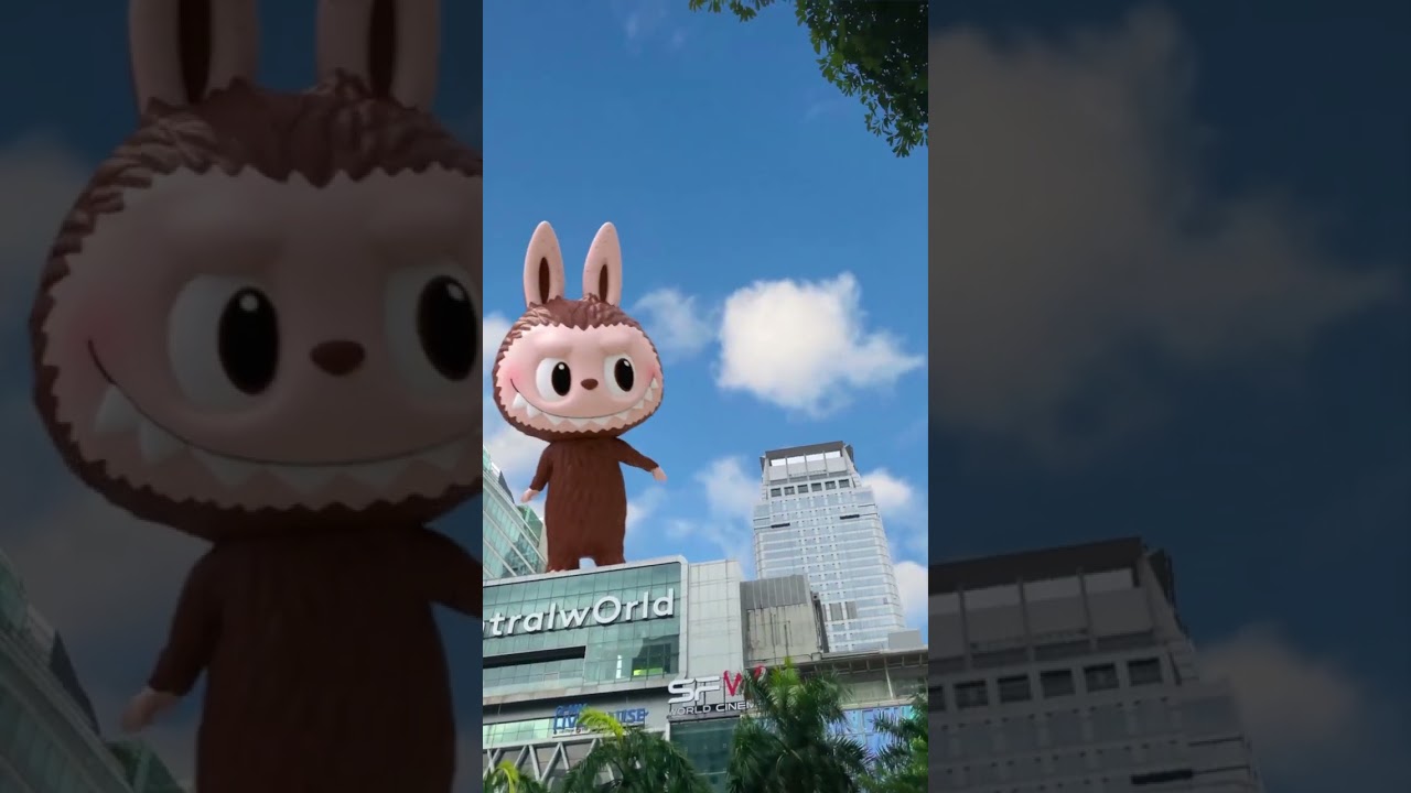 LABUBU, what are you doing here😆 #popmart #labubu #FNE2024 #FunNeverEnds2024