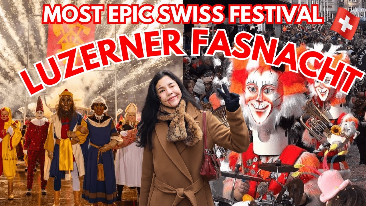 I attended Switzerland's most epic festival: Fasnacht (Carnival) for the first time in Luzern !