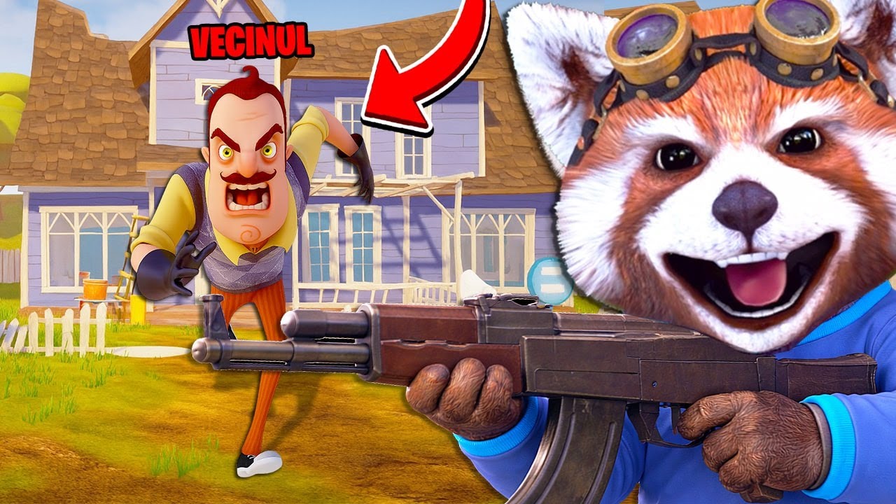 ARME in HELLO NEIGHBOR! Am exagerat cu farsele 😂😂
