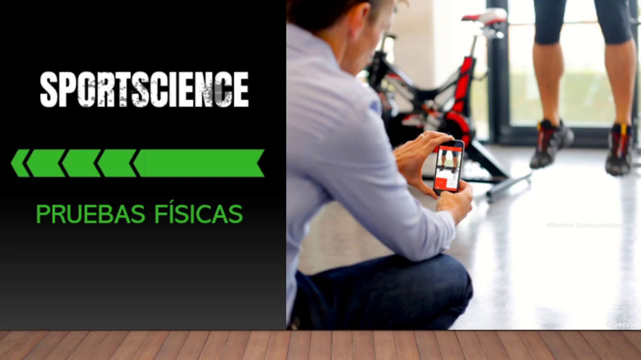 Prueba física de salto vertical o test sargent.