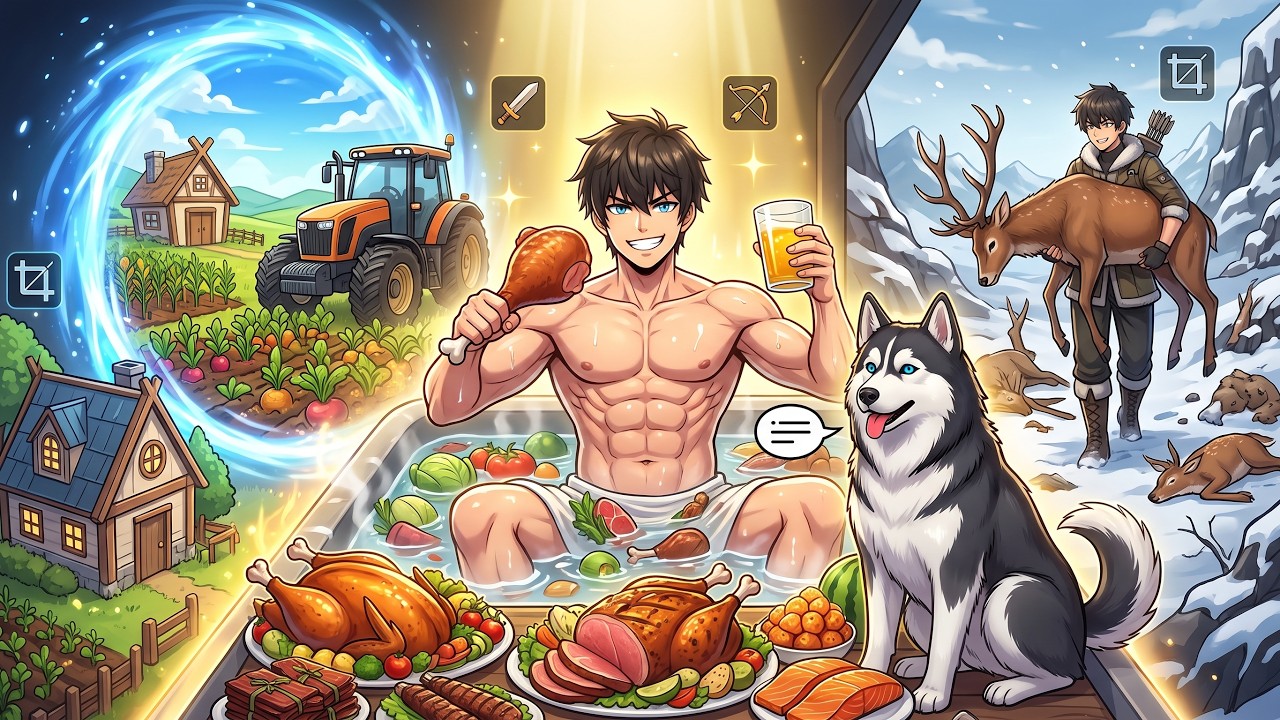 Weak Village LOSER? NO, He Reborn With A FARM SPACE, HUNTING SKILLS And A TALKING DOG PET