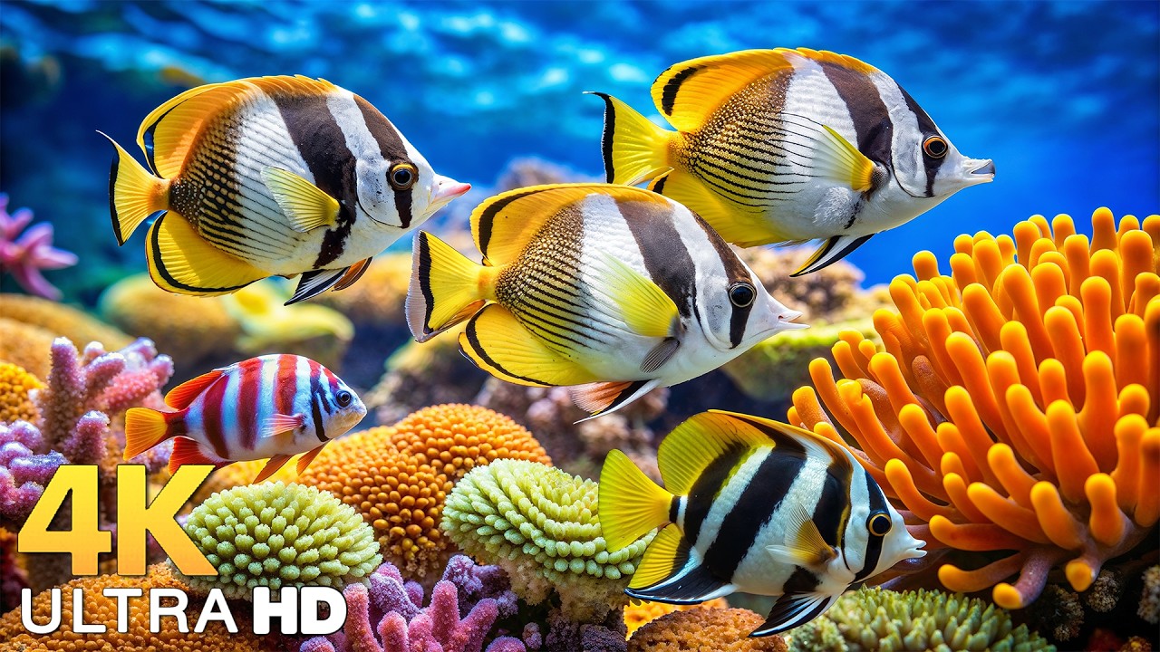 The Best 4K Aquarium - Explore the Underwater World and Beautiful Coral Reef Fish for Deep Sleep #36