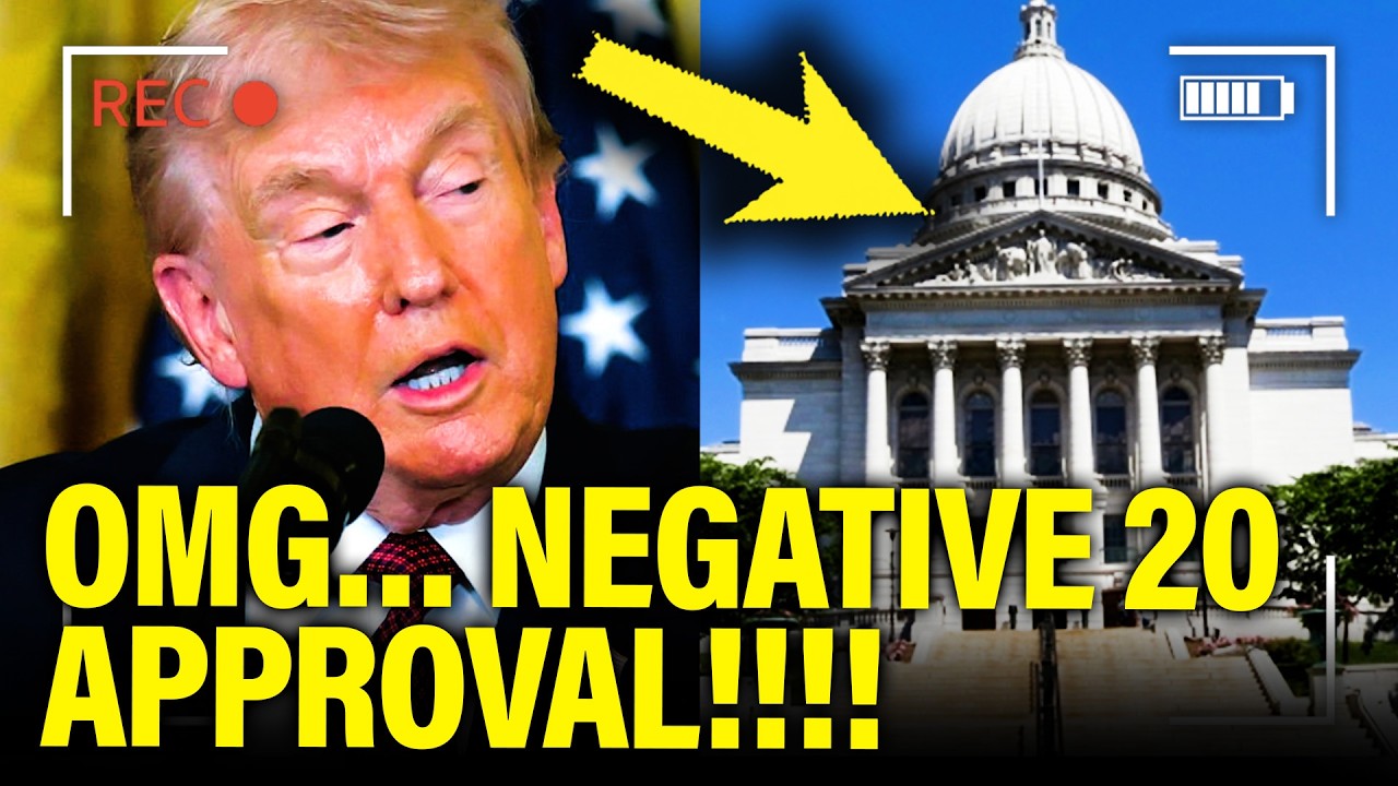 Trump gets AWFUL NEWS as he HITS RECORD LOW…IN WISCONSIN!!!