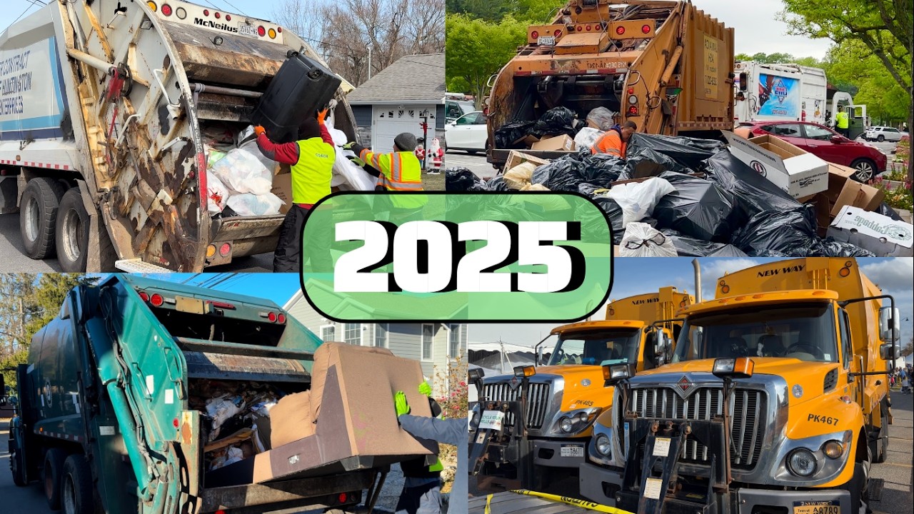 45 Mins of Garbage Trucks on Long Island! MASSIVE 2025 Compilation (PART 3)