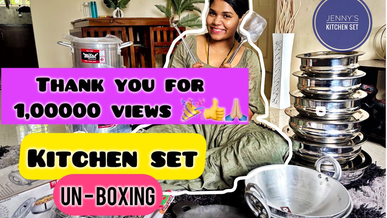 Kitchen set and unboxing ￼- #renukanna #marrage #minivlog #kitchen #food ￼for contact :