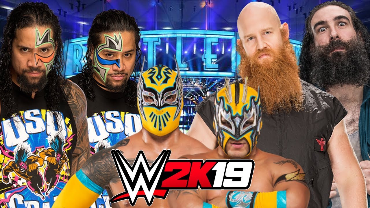 WWE 2K19 | THE USOS vs THE LUCHA DRAGONS vs THE BLUDGEON BROTHERS