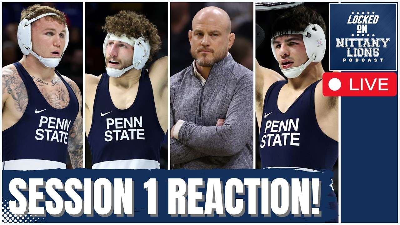 LIVE: Penn State Wrestling DOMINATES 1st Round at NCAAs, Intriguing Matchups in Round 2!