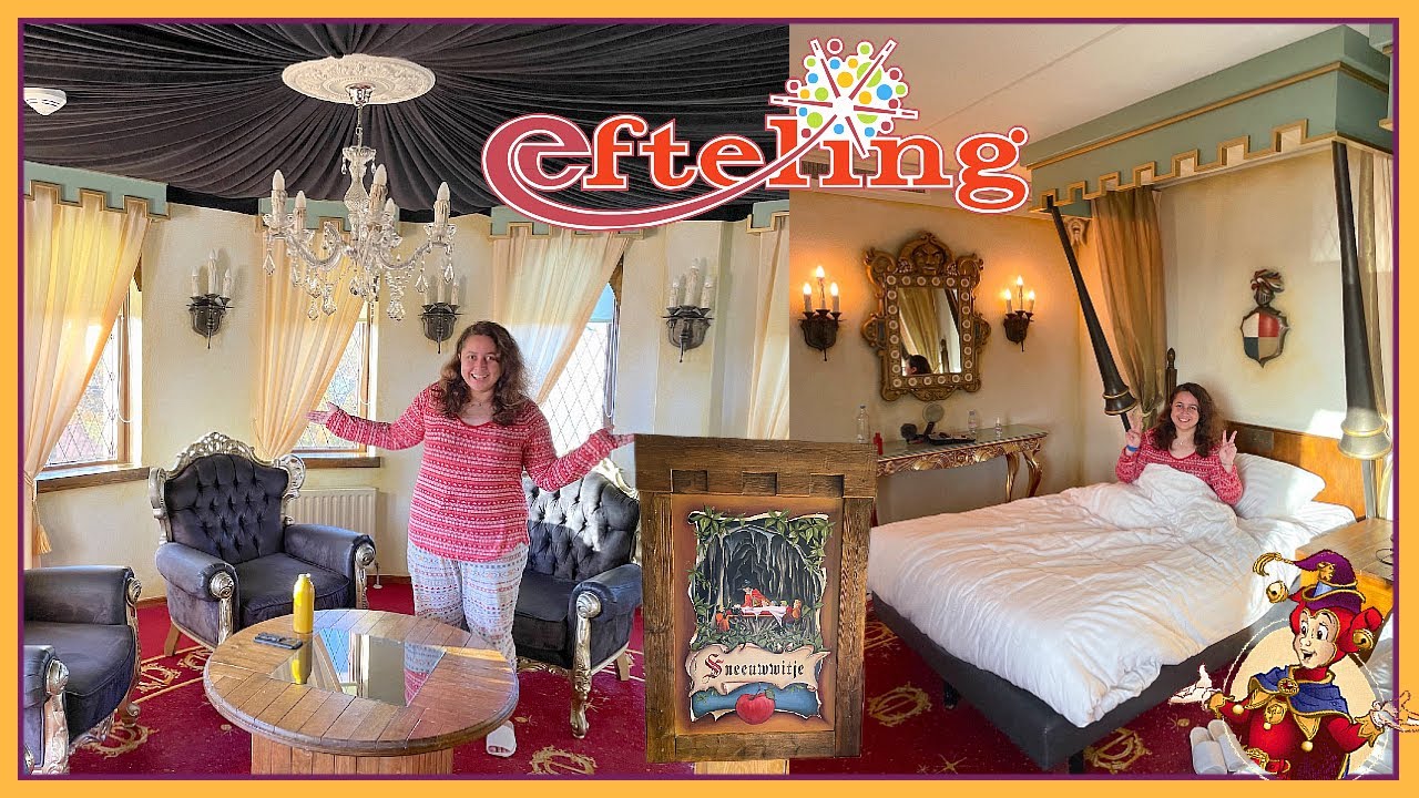 Efteling Hotel SNOW WHITE Suite Full TOUR! 🍎 Sneeuwwitje Suite 🛏