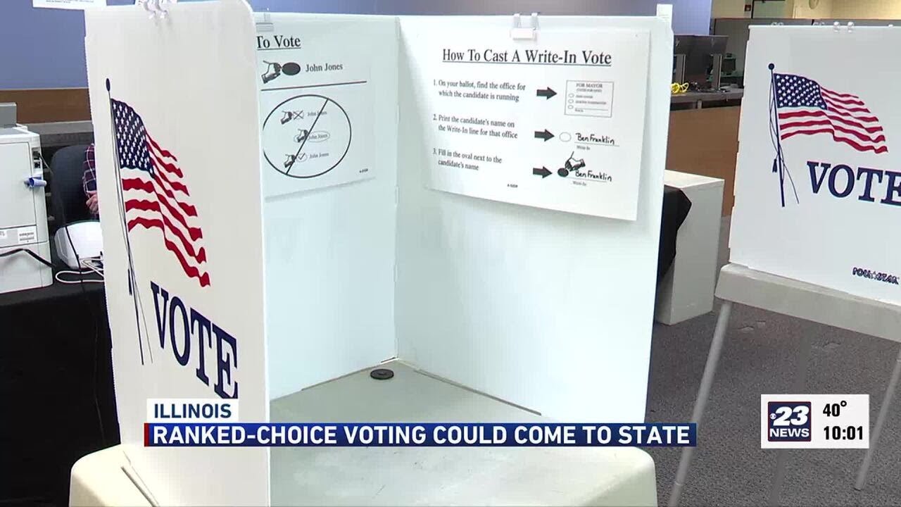 Ranked-choice voting could come to Illinois in 2028
