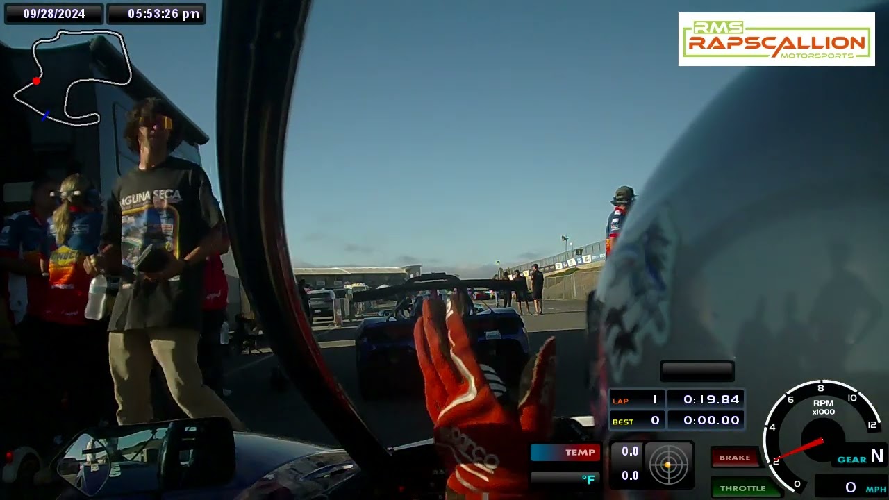 RushSR Race 4 at Laguna Could not catch a break