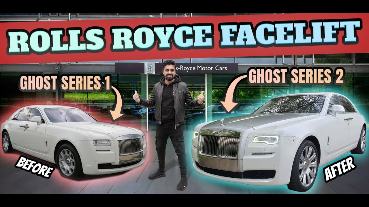 ROLLS ROYCE GHOST SERIES 1 ПЕРЕДЕЛКА ДО SERIES 2