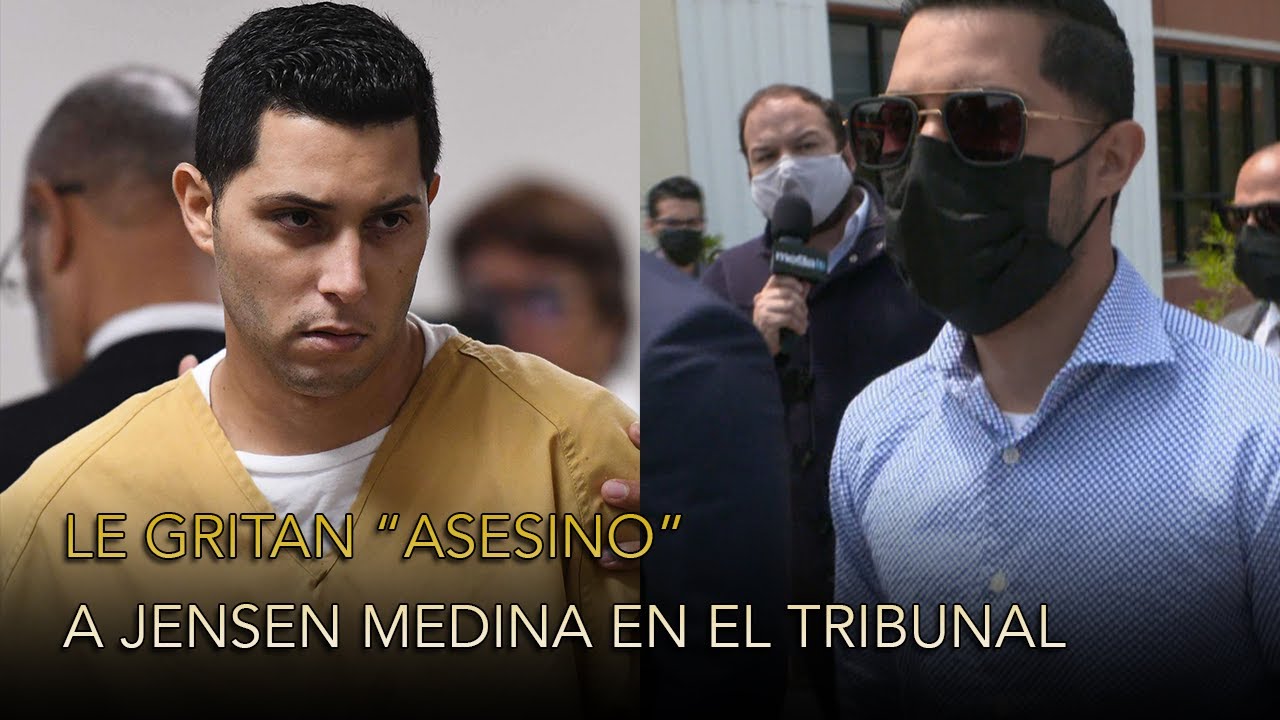 LE GRITAN A JENSEN MEDINA QUE CONFIESE QUE MATÓ A ARELLYS MERCADO EN PLENO PASILLO DEL TRIBUNAL