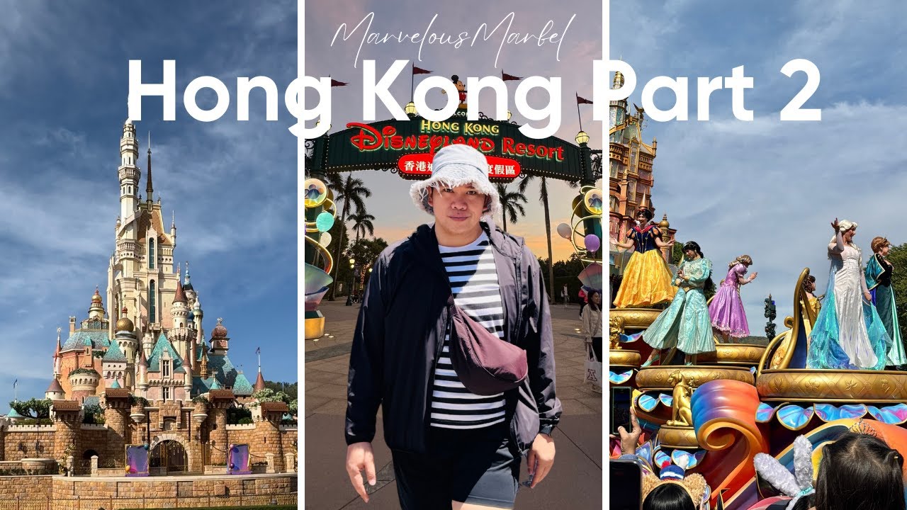 Come to Disneyland with Me 🎠🇭🇰 | Hong Kong Solo Trip Part 2