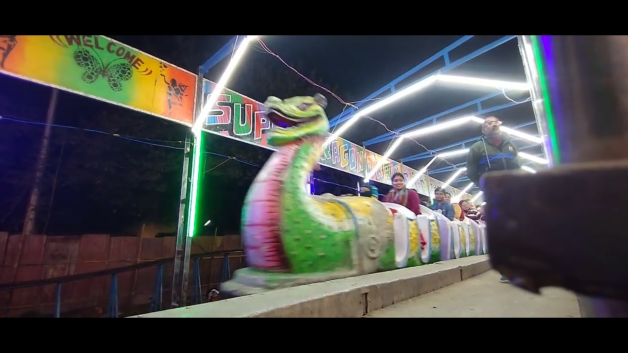 super dragon train ride