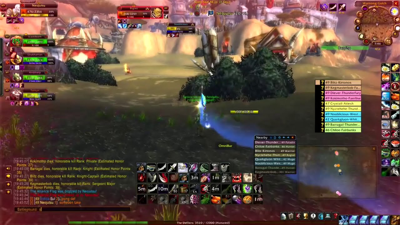 Neojutsu 49 Rogue Twink pvp Classic WoW