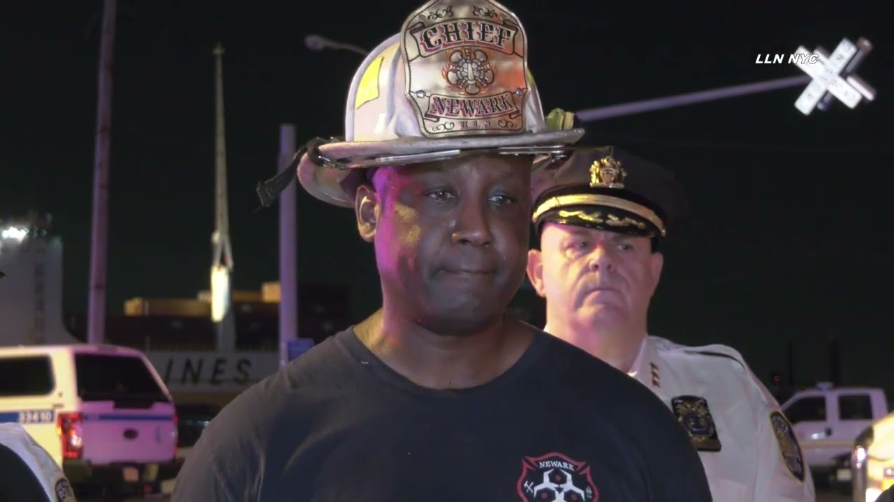 Fatal Newark Ship Fire / Press Conference w/ Fire Chief & Mayor 7.6.23
