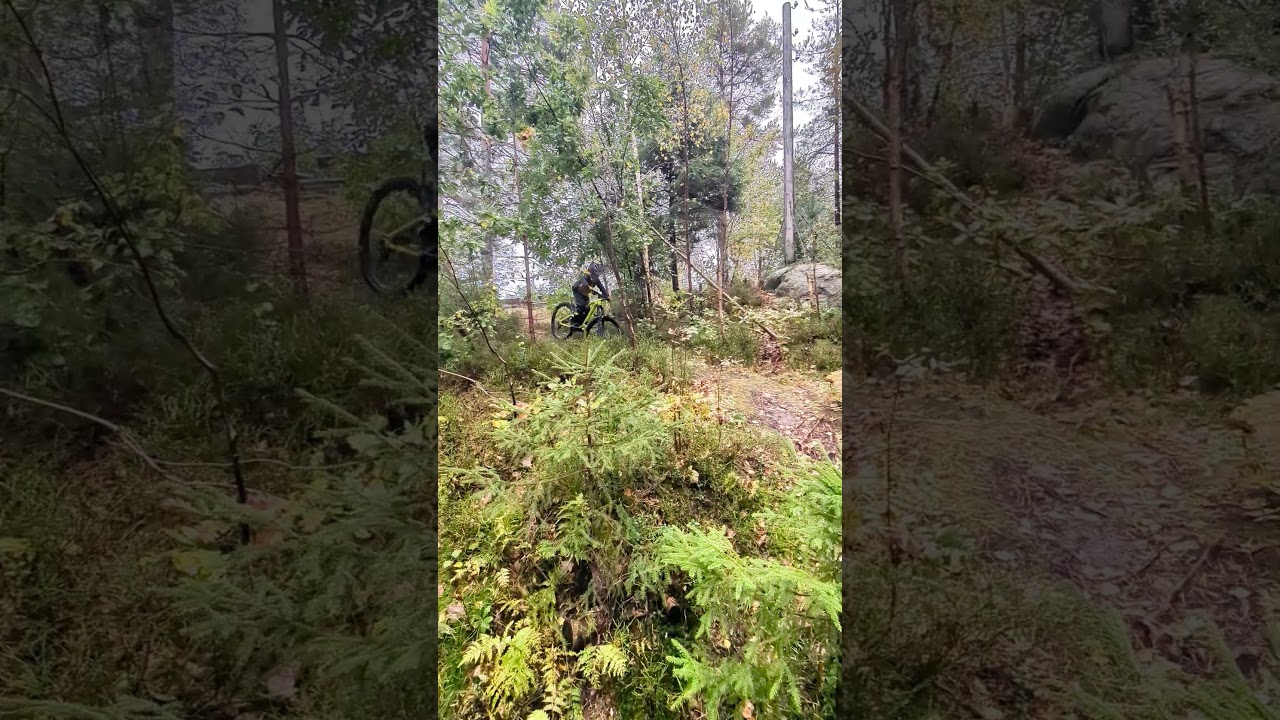 short tech line #norway #mtb