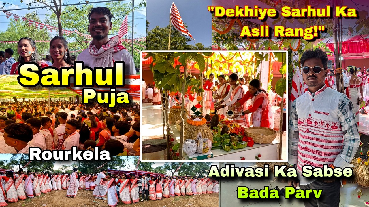 Sarhul Puja Rourkela Full Video 🌿 | Traditional Dance & Rituals | Sarhul puja celebration