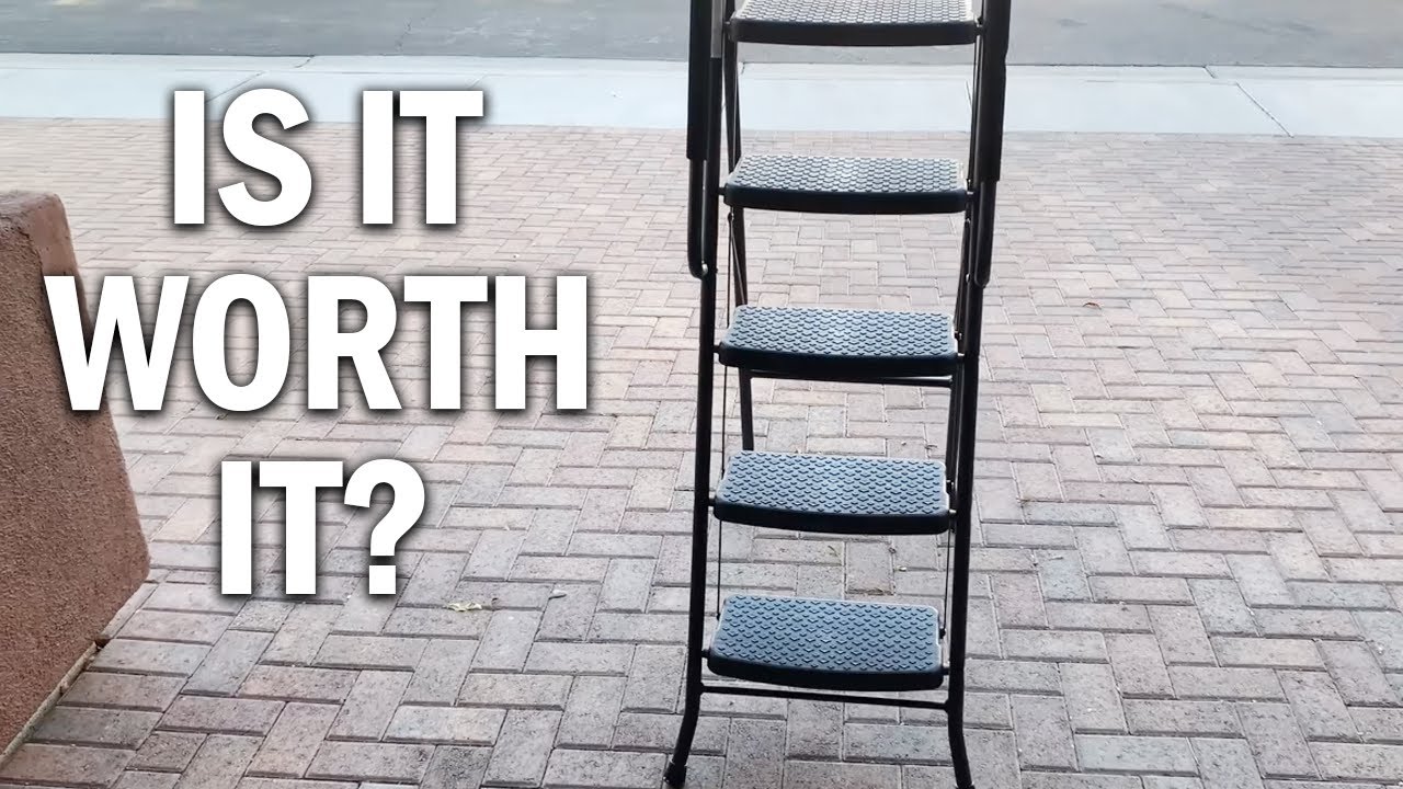 HBTower 5 Step Ladder with Handrails Review - Is It Worth It?
