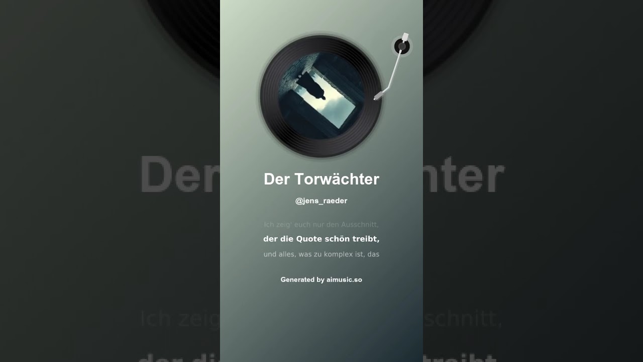 Der Torwächter 1