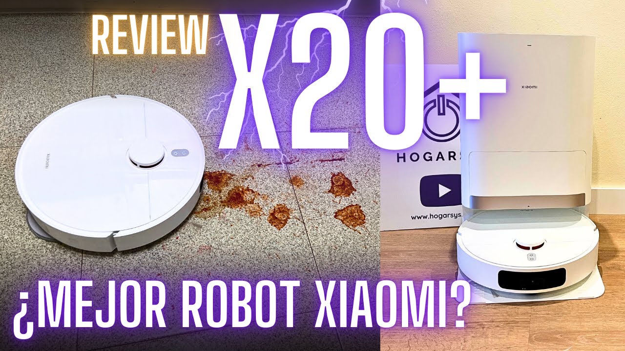 XIAOMI X20+ | Probamos El MEJOR ROBOT ASPIRADOR DE XIAOMI de 2025