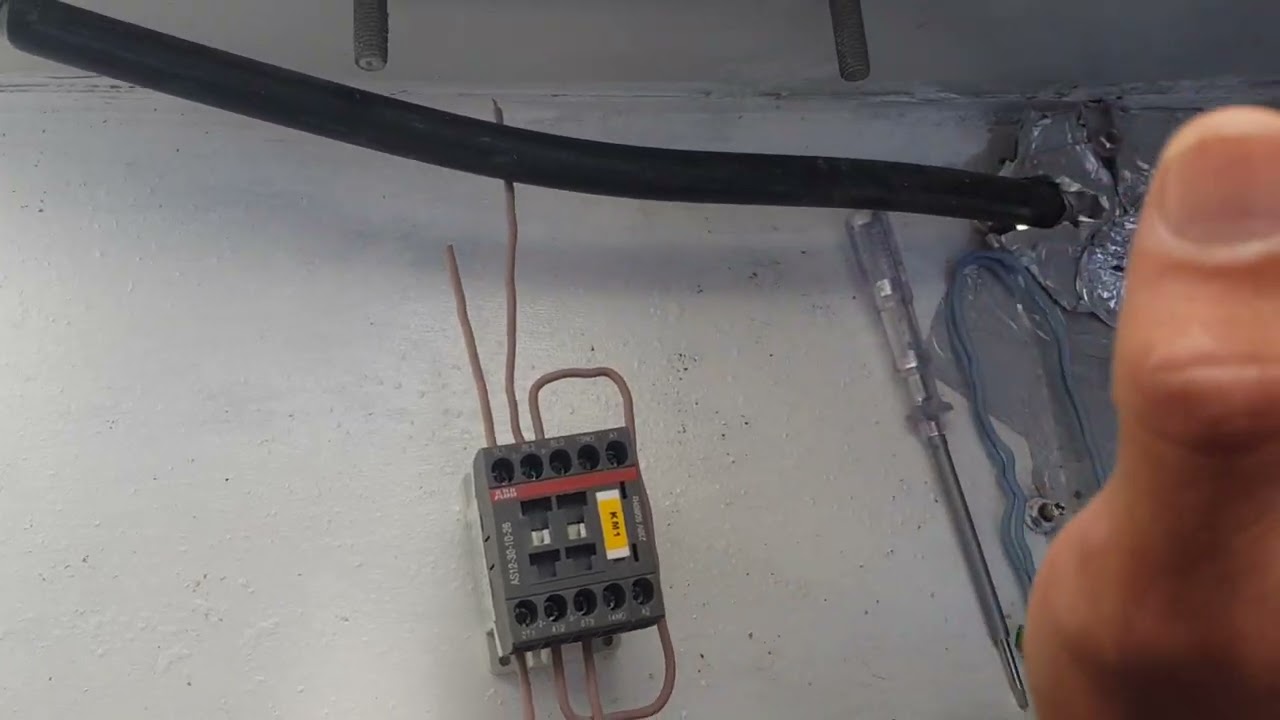 contacteur 380V / 220V شرح مبسط