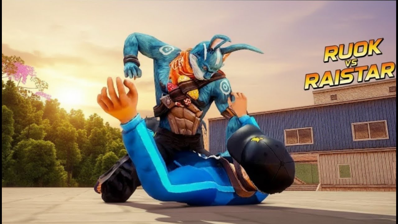 Raistar vs Ruok 🔥 || Freefire 3d Animation Video || FF Best Edited Montage || FULL PART 🔥