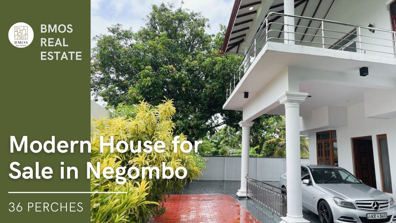 Modern House for Sale at Colombo Road, Negombo  | BMOS Real Estate  | #srilanka