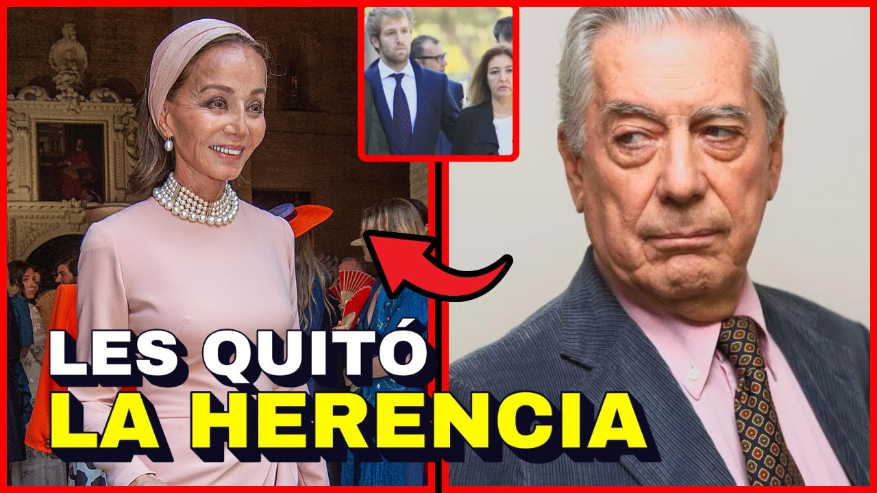 La GRAN ESTAFA de Isabel Preysler tras FALLECER Mario Vargas Llosa