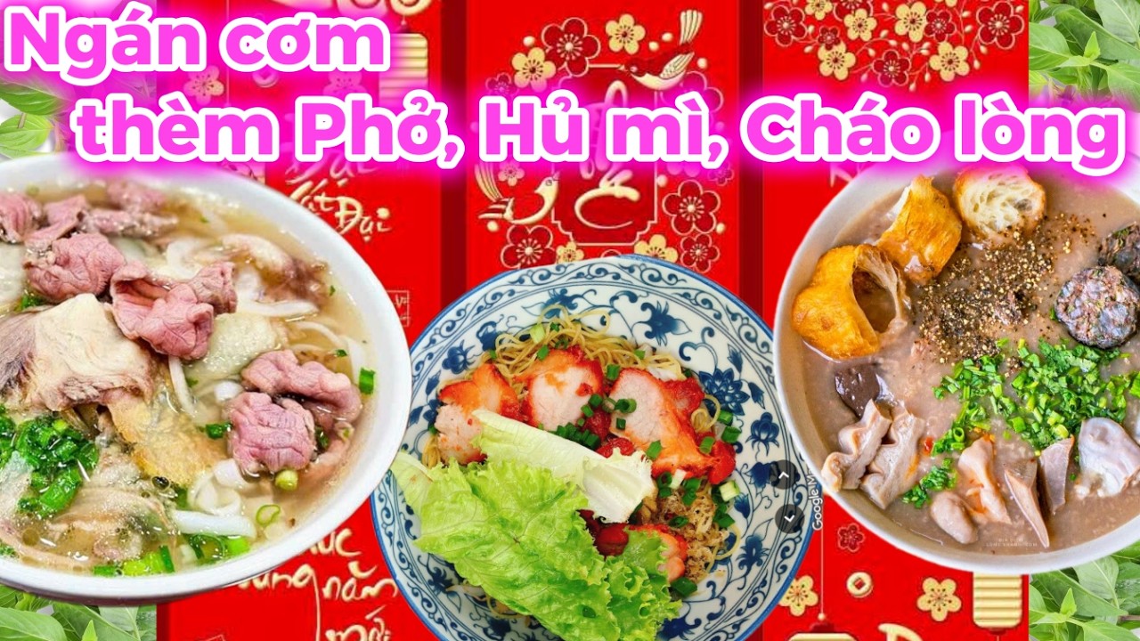 NGÁN THỊ MỠ DƯA HÀNH THÈM PHỞ CÂY DẦU Q5- MINH KÝ MÌ GIA Q.11- CHÁO LÒNG CÔ BA ĐAKAO! Saigon's Best