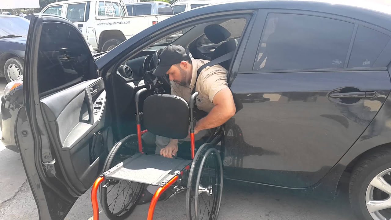 Tranferencia de carro a silla. Carlos Way