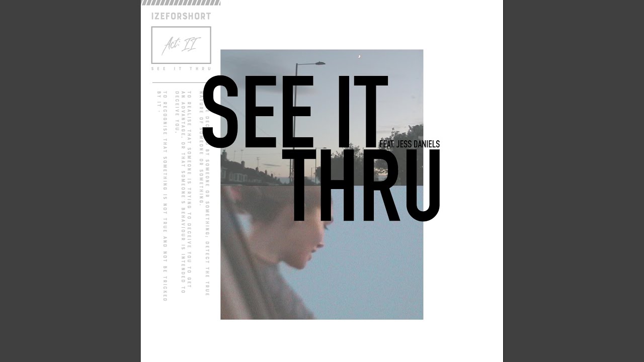 See It Thru (feat. Jess Daniels)