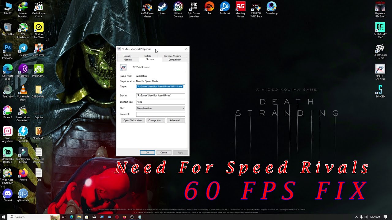 NFS Rivals 30 fps fix / 60 fps fix, Need For Speed Rivals 60 fps unlock in 1 minute