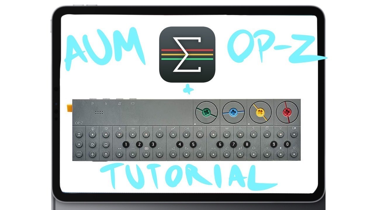 AUM and OP Z Bluetooth MIDI Sequencing Tutorial + Composition