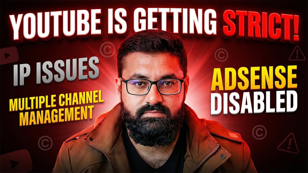 Youtube Adsense Disabled || New YouTube Strict Policy 2026 EXPLAINED
