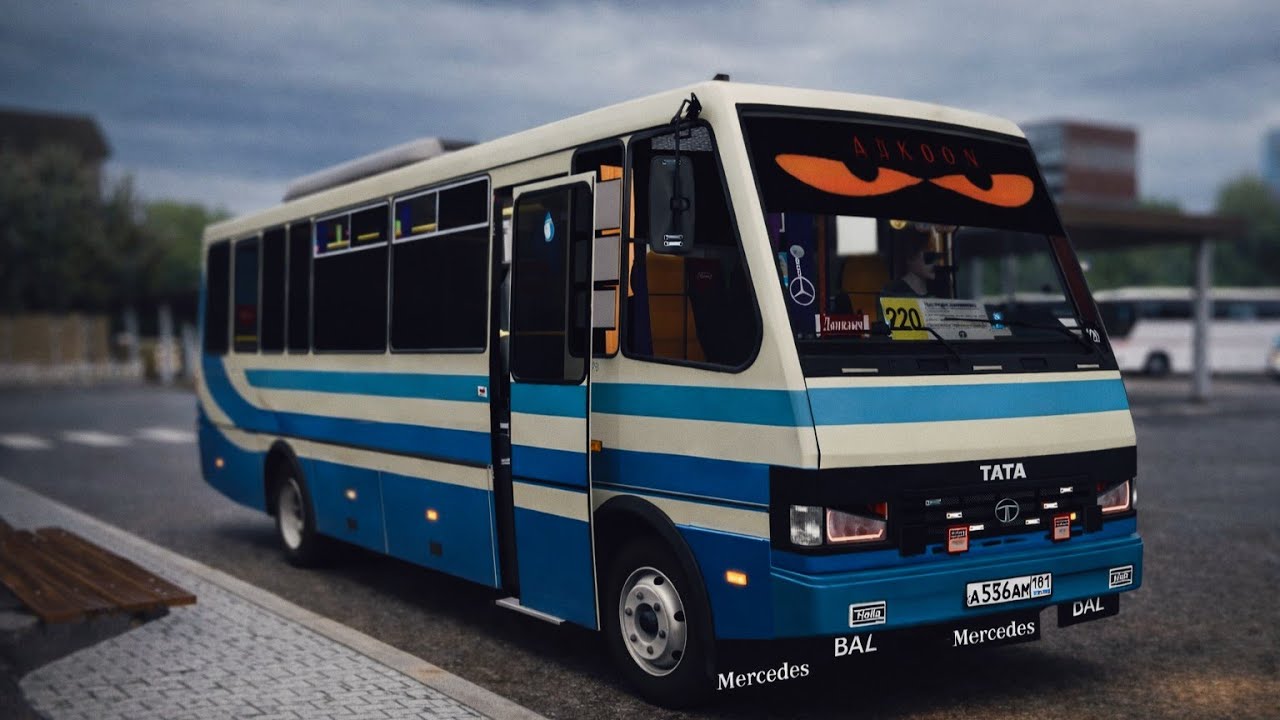 Дьявольский автобус БАЗ Эталон Omsi 2