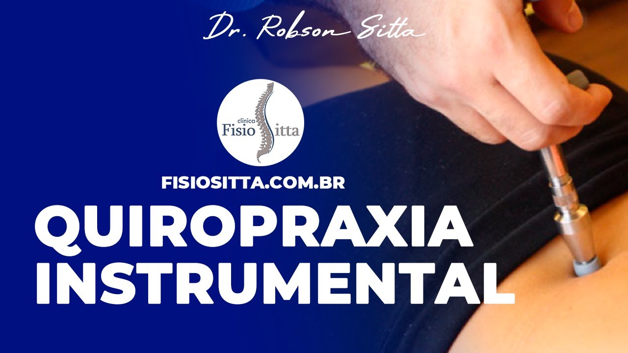 QUIROPRAXIA INSTRUMENTAL (IMPULSE) - Cl&iacute;nica de Fisioterapia Dr. Robson Sitta