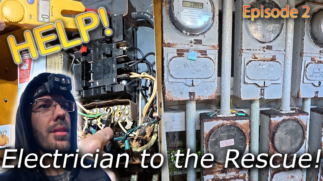 Missing 120v at Panel - Electrician to the Rescue! - Ep. 2