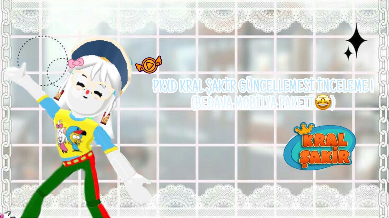 PKXD KRAL ŞAKİR GÜNCELLEMESİ İNCELEME!(BEDAVA MOBİLYA PAKETİ?!🤩) |@DerisPKXD 