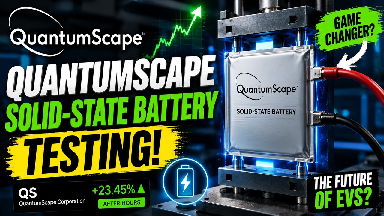 Новости акций QuantumScape: испытания твердотельных аккумуляторов и прогресс VW