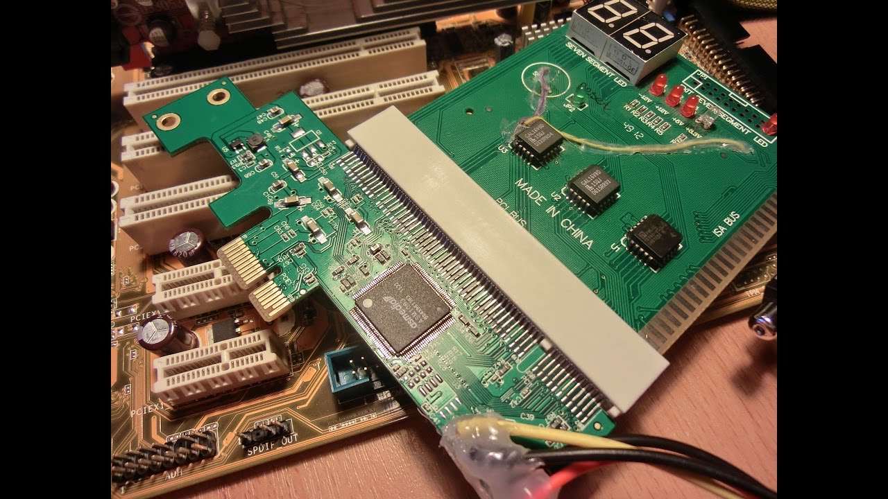 Обзор: ASM1083 Мост PCI-e - PCI
